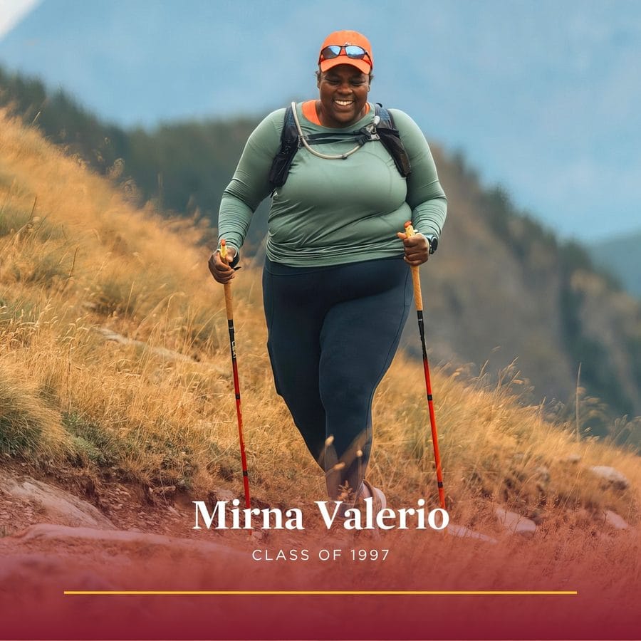 Black Alumni Stories profile graphic for Mirna Valerio